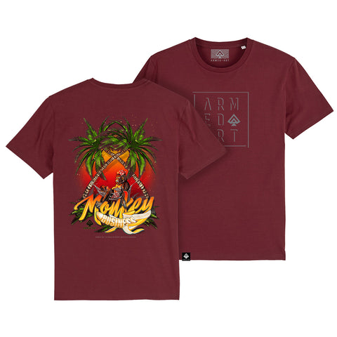 Monkey Business Armed-Art Organic Unisex Premium T-Shirt